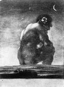 Francisco de goya y Lucientes The Colossus oil painting reproduction